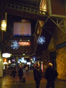 The Printworks at Christmas