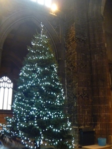 Inside Manchester Cathedral